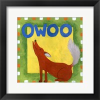 Owoo Framed Print