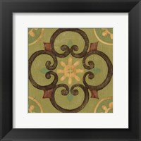 Patchwork V Framed Print