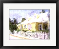 Framed Street Cottage I