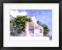 Street Cottage II Framed Print