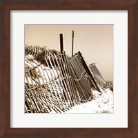 Framed Fences in the Sand I