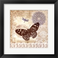 Butterfly Notes II Framed Print