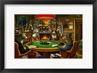 Framed Deer Camp