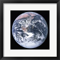 The Earth seen from Apollo 17 Framed Print