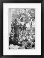 Framed Robert F. Kennedy Core Rally Speech