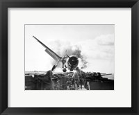 Framed Enterprise Burning Hellcat