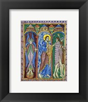 Framed Albans Psalter: Expulsion from Paradise