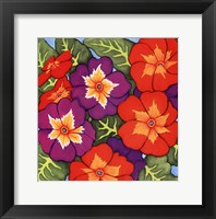 Framed Flower Fiesta I