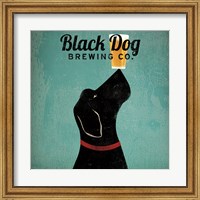 Framed Black Dog Brewing Co Square