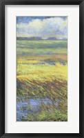 Framed Shimmering Marsh I