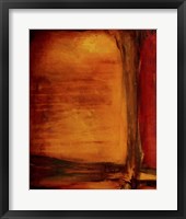 Red Dawn I Framed Print