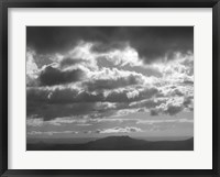 Mountains & Clouds I Framed Print