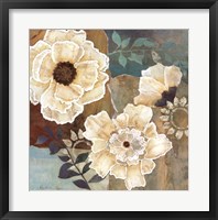 Flowers At Dawn I Framed Print