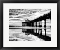 Framed Manhattan Beach Pier