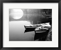 Framed Moonlit Morning