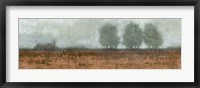 Blue Fog II Framed Print