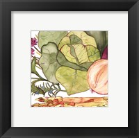 Framed Vegetable Melange II