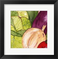 Vegetable Melange III Framed Print