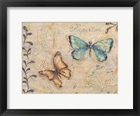 Framed Fluttering Butterflies