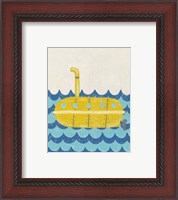 Framed 'Truman's Voyage IV' border=