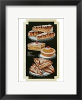 Framed French Pastries II