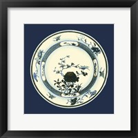 Framed Porcelain Plate III