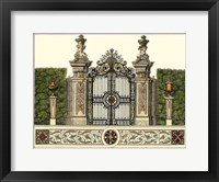 The Grand Garden Gate III Framed Print