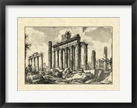 Vintage Roman Ruins I Framed Print