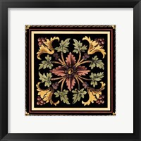 Framed Decorative Tile Design I