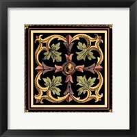 Framed Decorative Tile Design VI