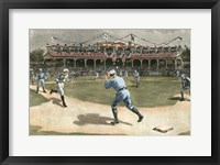 Framed National League Game 1886