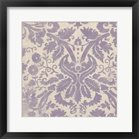 Framed Damask Detail VI