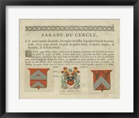 Framed Vintage Armes & Crests VI