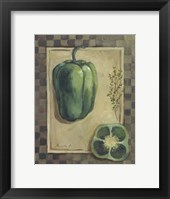 Veggies & Herbs I Framed Print