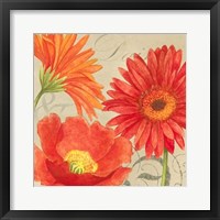 Daisies & Tulips II Framed Print
