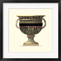 Large Giardini Urn II Framed Print