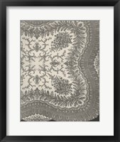 Framed Vintage Lace IV