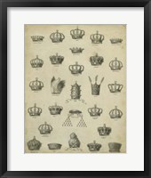 Framed Heraldic Crowns & Coronets II