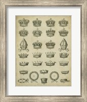 Framed Heraldic Crowns & Coronets IV