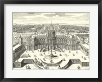 Fountains of Versailles II Framed Print