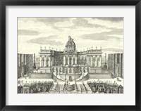 Fountains of Versailles IV Framed Print