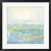 Framed Tranquil Coast I