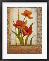 Tulip Inset II Framed Print