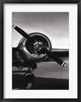 Vintage Flight III Framed Print