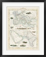 Framed Overland Routes- India & China