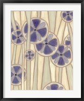 Lavender Reeds I Framed Print