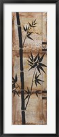 Patinaed Bamboo I Framed Print