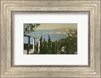 Framed Cote d'Azur II