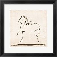 Horse I Framed Print