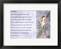 Framed My Fairy by Lewis Carroll - horizontal